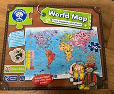 World Map Floor Jigsaw - Orchard Toys (150 piece)