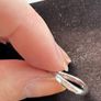 Set of Swarovski silver rings Image 4