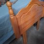 Pine Headboard Single Image 3