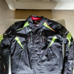 Motorcycle Jacket and Trousers set complete with Armour and removable (Winter) lining