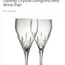 Galway crystal  Longford red wine collection glasses.24%lead Image 5