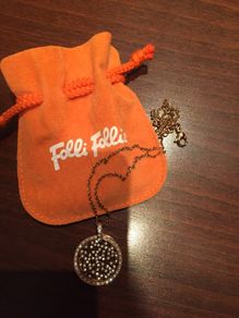 Folli Follie Rose Gold Pendant
