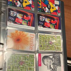 Collection of German Telefonkarte call cards from 90's price tbd