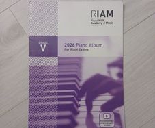 RIAM grade five 2026 Piano Album