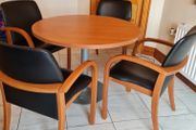 executive conference table with 4