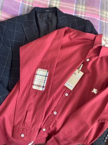 Suit jacket and shirt