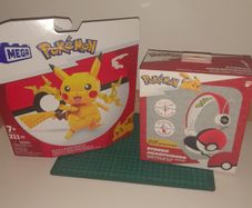 Pokemon Mega Build and Headphones lot
