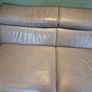 Natuzzi Editions Leather Corner Sofa with footstool Image 7