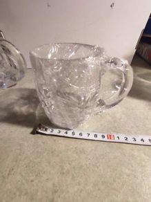 Cavan crystal tankard. No57.