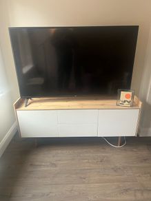 Wooden tv stand