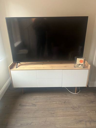 Wooden tv stand