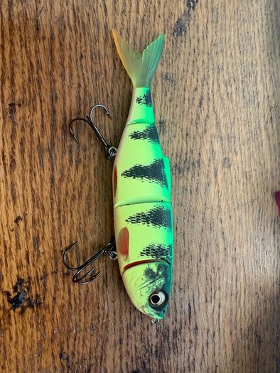 selection of pike lures