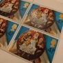 Block of UK 1974 Royal Mail Christmas Stamp 4.5p Image 2