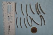 Etched tube spacer beads,Jewellery making supplies,Craft supplies,Hobbies