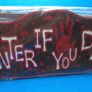 Large Wooden Holloween Sign (never Opened - Original Packaging) Image 3