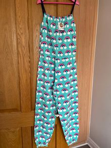 BNWT Maxomorra rainbow jumpsuit