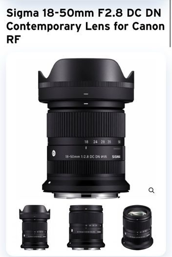 Sigma 18-50mm F2.8 DC DN Contemporary Lens