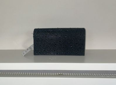 Brand-new Black Sequins Envelope Clutch Bag with Detachable Chain Strap