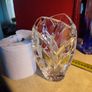 Waterford Marquis Clear Crystal Palma Floral Vase Made in Germany 6.75 inches Image 7