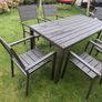 Garden table + 6 chairs Image 3