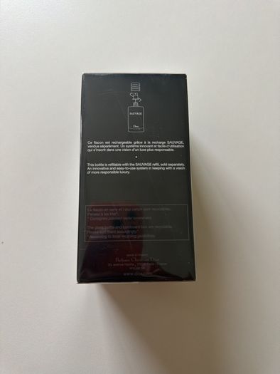 DIOR Sauvage 100ml  parfum for him