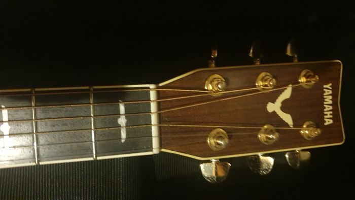 Vintage Yamaha FG 735 semi acoustic guitar