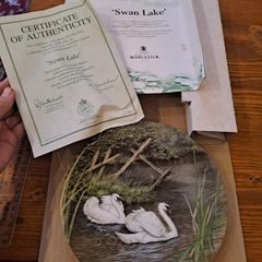 Royal Worcester Swan Lake Limited Edition