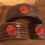 Brand New Set of 3 Wooden Candle Holder with 3 Candles included Image 2