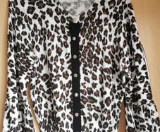 Karen millen Leopard Print Cardigan UK 10