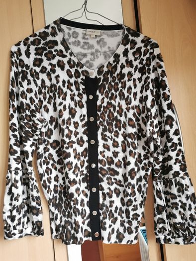 Karen millen Leopard Print Cardigan UK 10