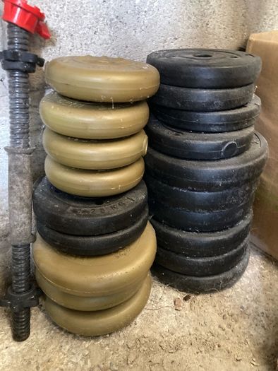 weights as below