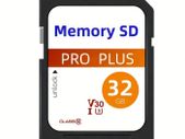 Memory SD Pro Plus Cards 32GB High Speed Class 10 SDHC/SDXC Compatible