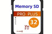 Memory SD Pro Plus Cards 32GB High Speed Class 10 SDHC/SDXC Compatible