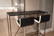 breakfast bar and chairs