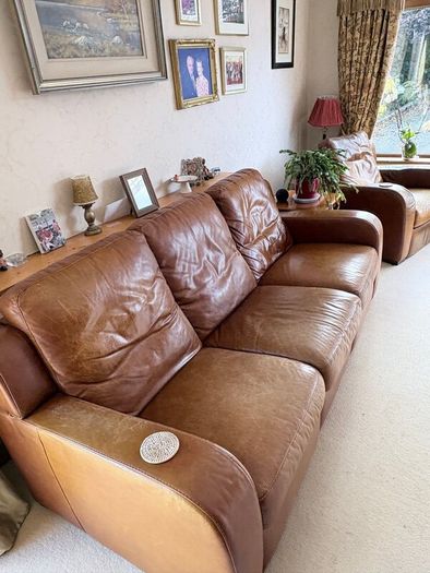Natuzzi recliner set
