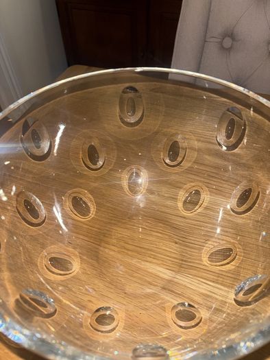 John Rocha Waterford Crystal Large Imprint Bowl