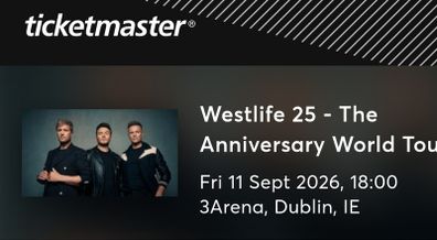 Westlife Tickets