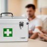 First Aid Box, Medical Box, Carrying Handle, Carry Strap, Aluminium, 40 x 22,5 x 20,5 cm Image 8