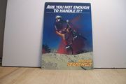 Raleigh Burner BMX tin metal sign classic bike metal sign