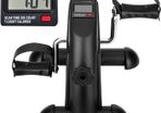 Mini Exercise Bike Pedal Exerciser Portable Home Office Leg Arm foot Cycle Bike with LCD Display & Adjustable Resistance Workout Gym Fitness Equipment Sitting Down Training Elliptical Machine MULTIPLE COLOURS AVAILABLE (FREE POSTAGE)