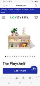 kids storage shelf and kitchen