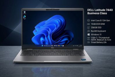 Dell 7440 i5 16 256 latitude bussiness 13th gen
