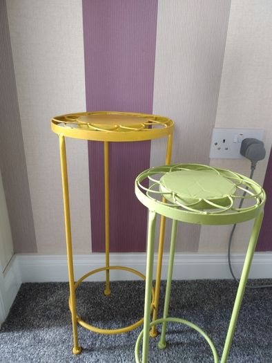 Steel Plant Stand Set of x2