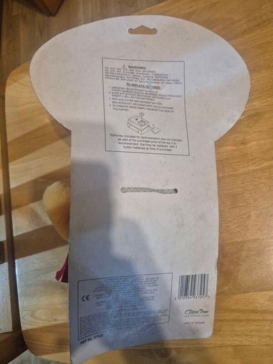 Vintage Sooty Musical Glove Puppet