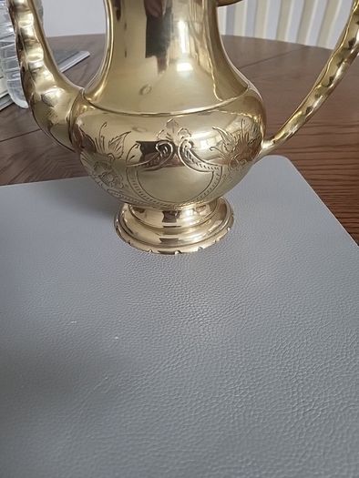 Brass epns teapot