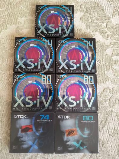 MiniDiscs TDK XS-iV (Set)