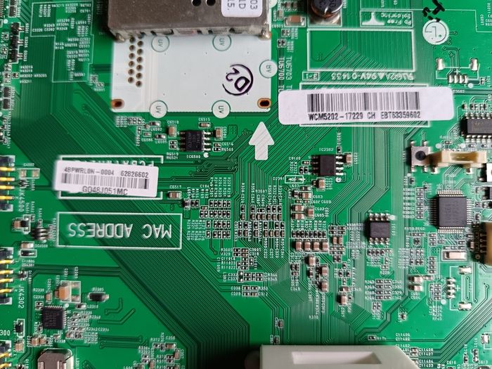 Main Board Mb Lg 55ec930v Oled Tv Eax65612205 (1.0) Ebt63359602 Screen: Lc550lud