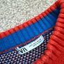Zara winter Jumper in RED 100% cotton Image 2