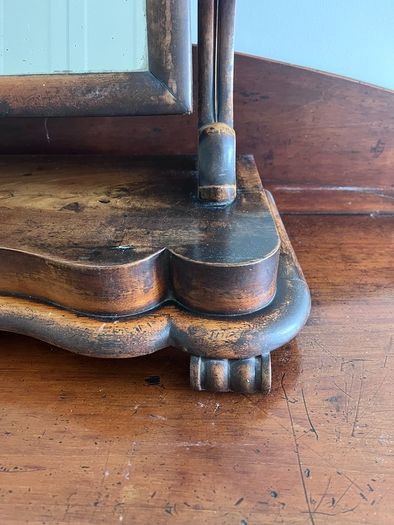 antique chest of drawers.