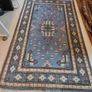 Vintage  Art Deco Turkish Kayseri Rug 260cm x 150cm Image 5